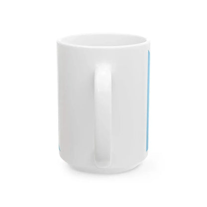 Bandera de Curridabat (Costa Rica) White Coffee Mug - Go Mug Yourself