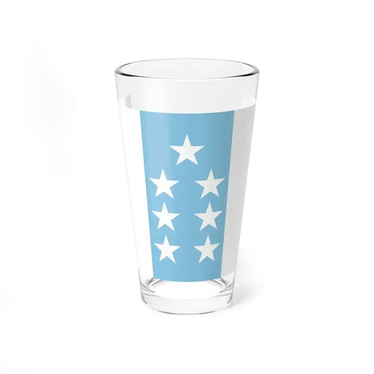 Bandera de Ecuador 1845 (Ecuador) Pint Glass 16oz 16oz - Go Mug Yourself
