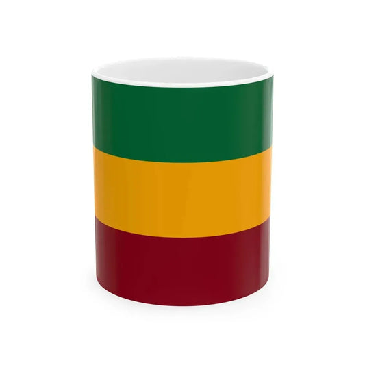 Bandera de El Guarco Costa Rica (Costa Rica) White Coffee Mug 11oz - Go Mug Yourself