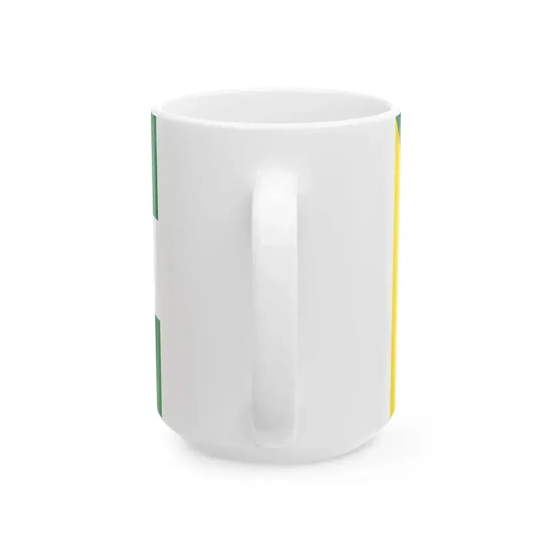 Bandera de El Triunfo (Ecuador) White Coffee Mug - Go Mug Yourself