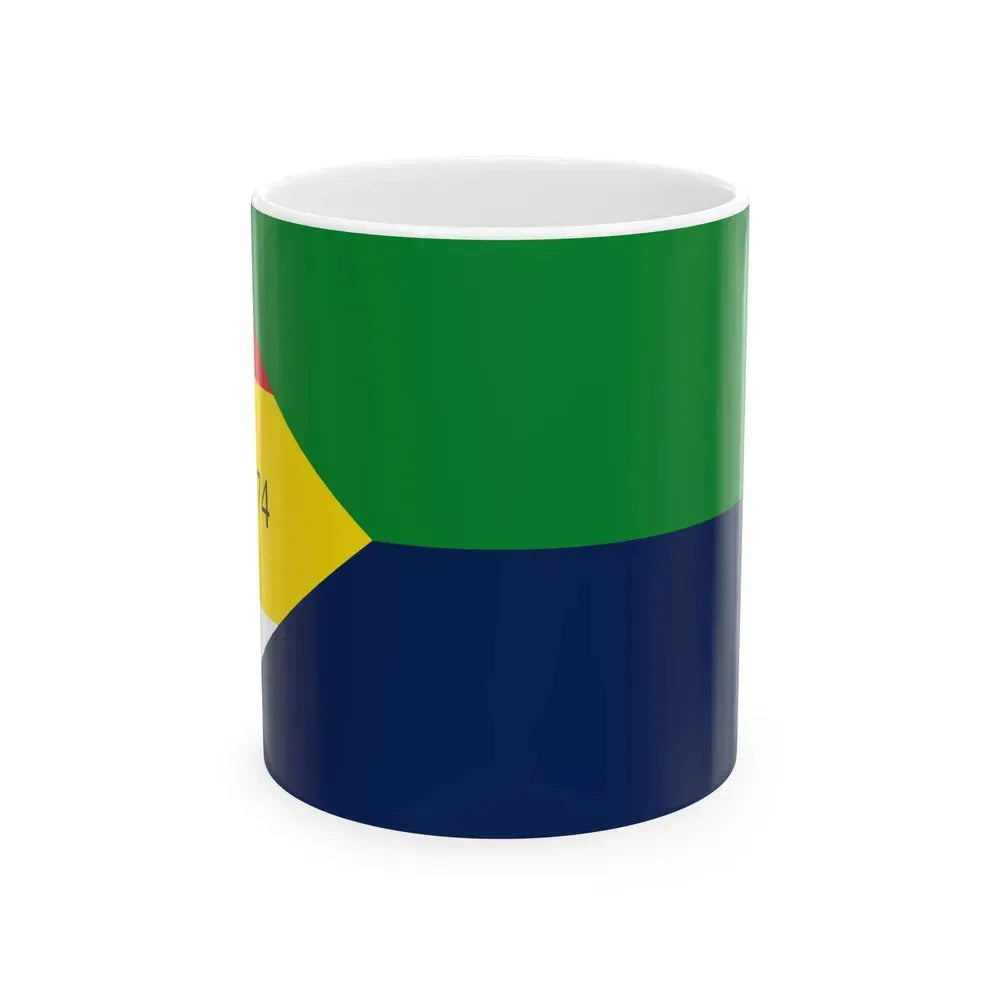 Bandera de Esparza (Costa Rica) White Coffee Mug 11oz - Go Mug Yourself