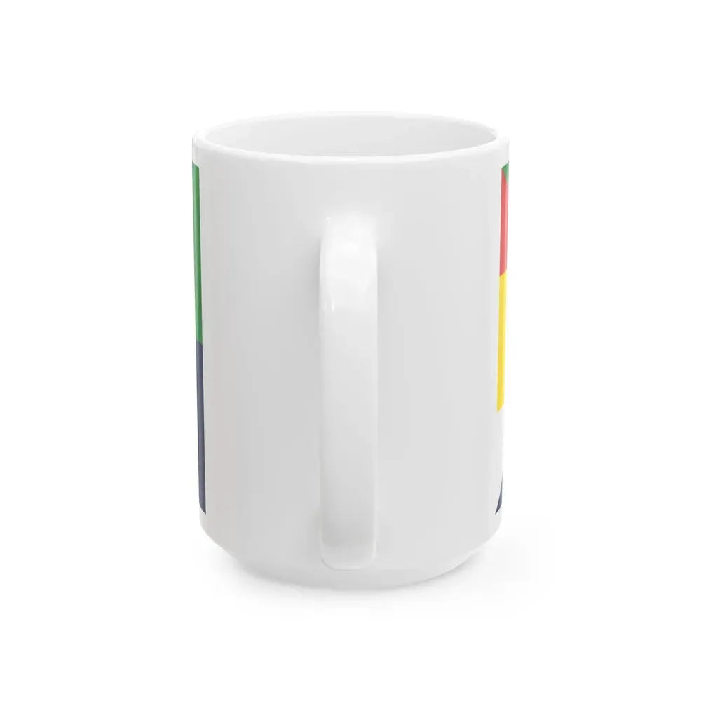 Bandera de Esparza (Costa Rica) White Coffee Mug - Go Mug Yourself