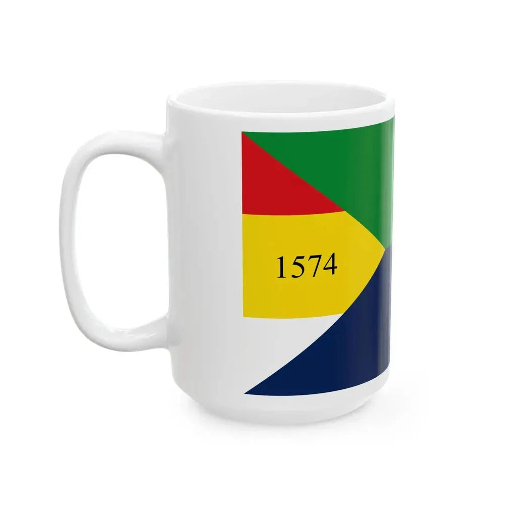 Bandera de Esparza (Costa Rica) White Coffee Mug - Go Mug Yourself