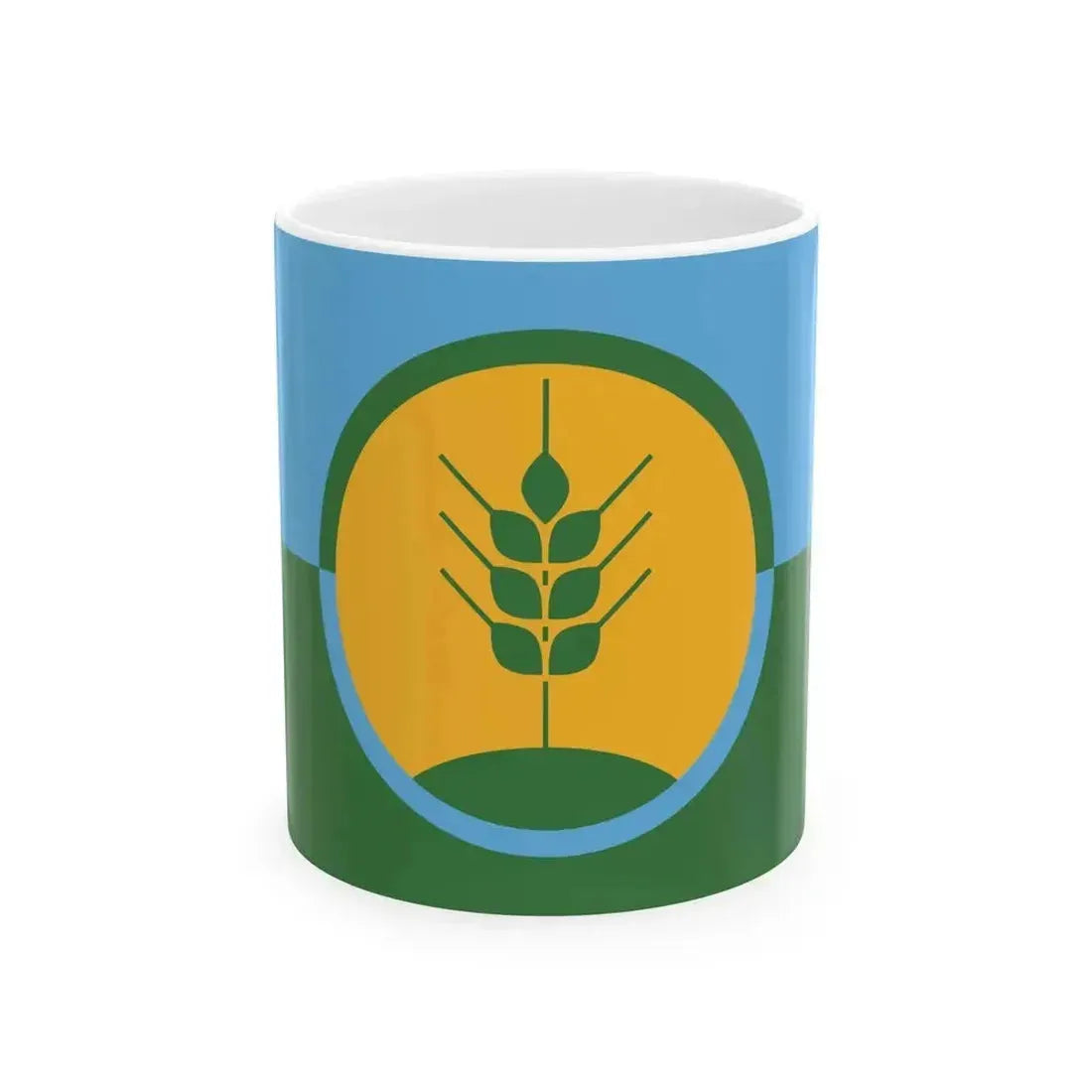 Bandera de Esperanza Santa Fe (Argentina) White Coffee Mug 11oz - Go Mug Yourself