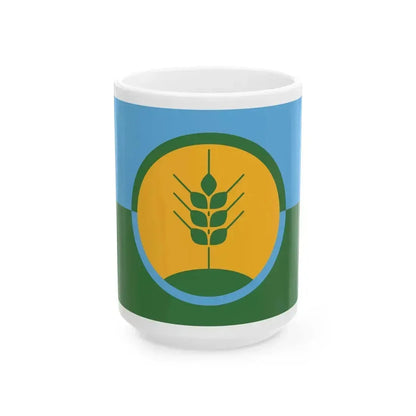 Bandera de Esperanza Santa Fe (Argentina) White Coffee Mug 15oz - Go Mug Yourself