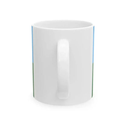 Bandera de Esperanza Santa Fe (Argentina) White Coffee Mug - Go Mug Yourself