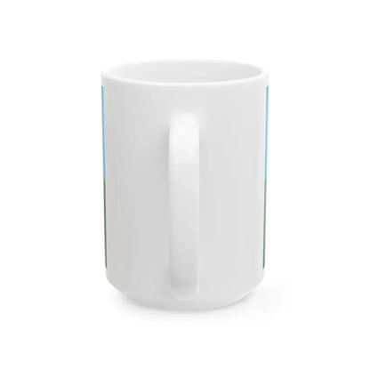 Bandera de Esperanza Santa Fe (Argentina) White Coffee Mug - Go Mug Yourself