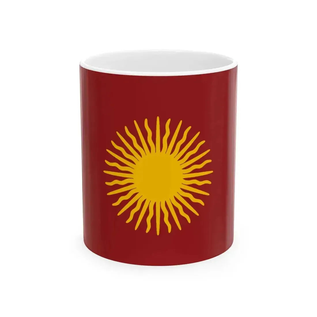 Bandera de Esteban Arze (Bolivia) White Coffee Mug 11oz - Go Mug Yourself