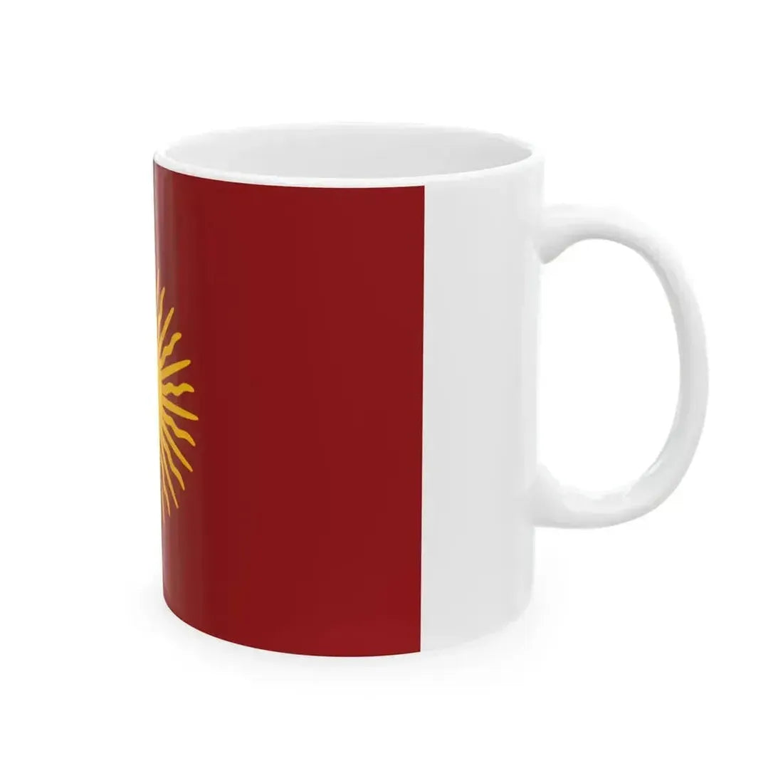 Bandera de Esteban Arze (Bolivia) White Coffee Mug - Go Mug Yourself