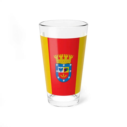 Bandera de Florida Chile (Chile) Pint Glass 16oz 16oz - Go Mug Yourself