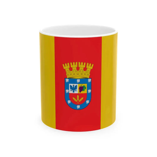 Bandera de Florida Chile (Chile) White Coffee Mug 11oz - Go Mug Yourself