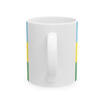 Bandera de Garabito (Costa Rica) White Coffee Mug - Go Mug Yourself