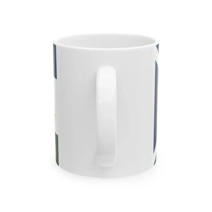 Bandera de Grecia Costa Rica (Costa Rica) White Coffee Mug - Go Mug Yourself
