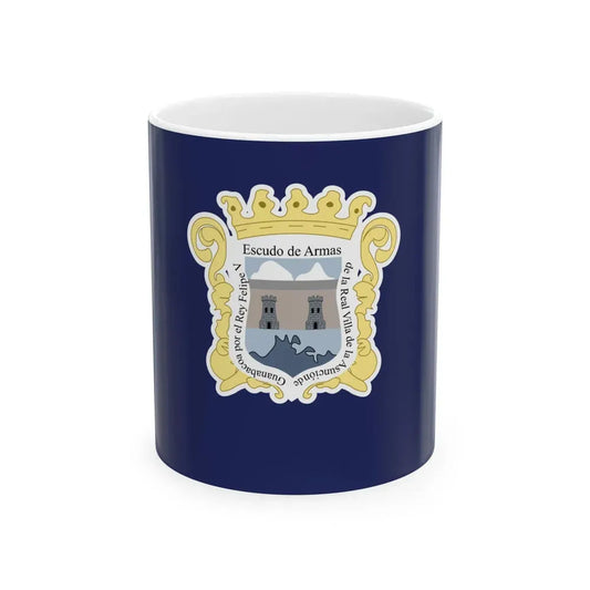 Bandera de Guanabacoa Cuba (Cuba) White Coffee Mug 11oz - Go Mug Yourself