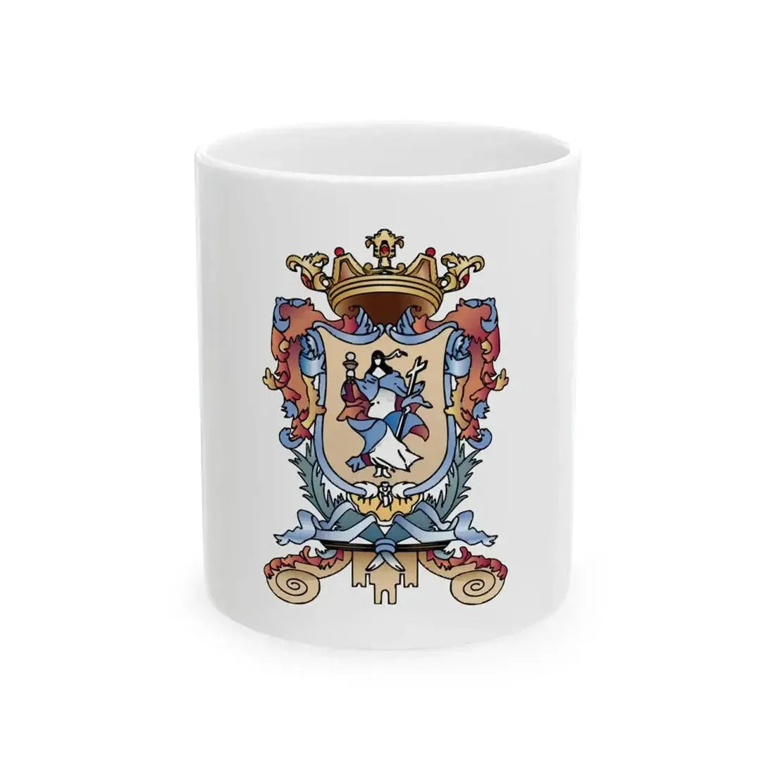 Bandera de Guanajuato (Mexico) White Coffee Mug 11oz - Go Mug Yourself
