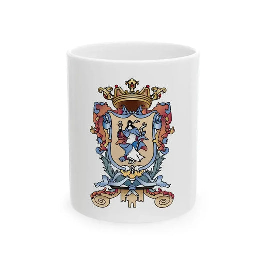 Bandera de Guanajuato (Mexico) White Coffee Mug 11oz - Go Mug Yourself