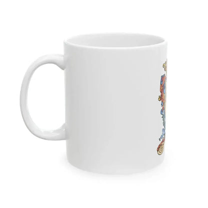 Bandera de Guanajuato (Mexico) White Coffee Mug - Go Mug Yourself