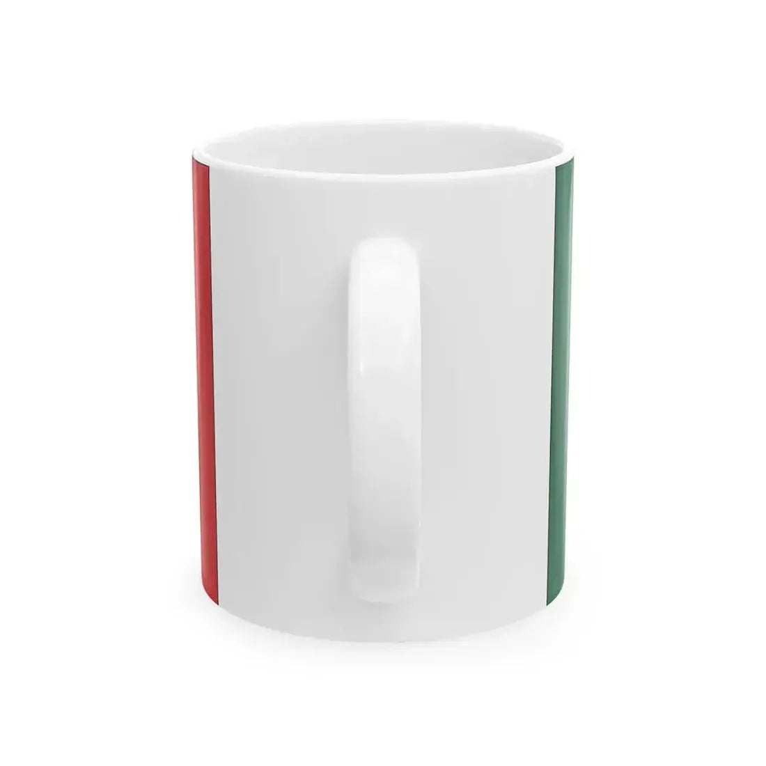 Bandera de guerra del Imperio 1863 a 1867 (Mexico) White Coffee Mug - Go Mug Yourself
