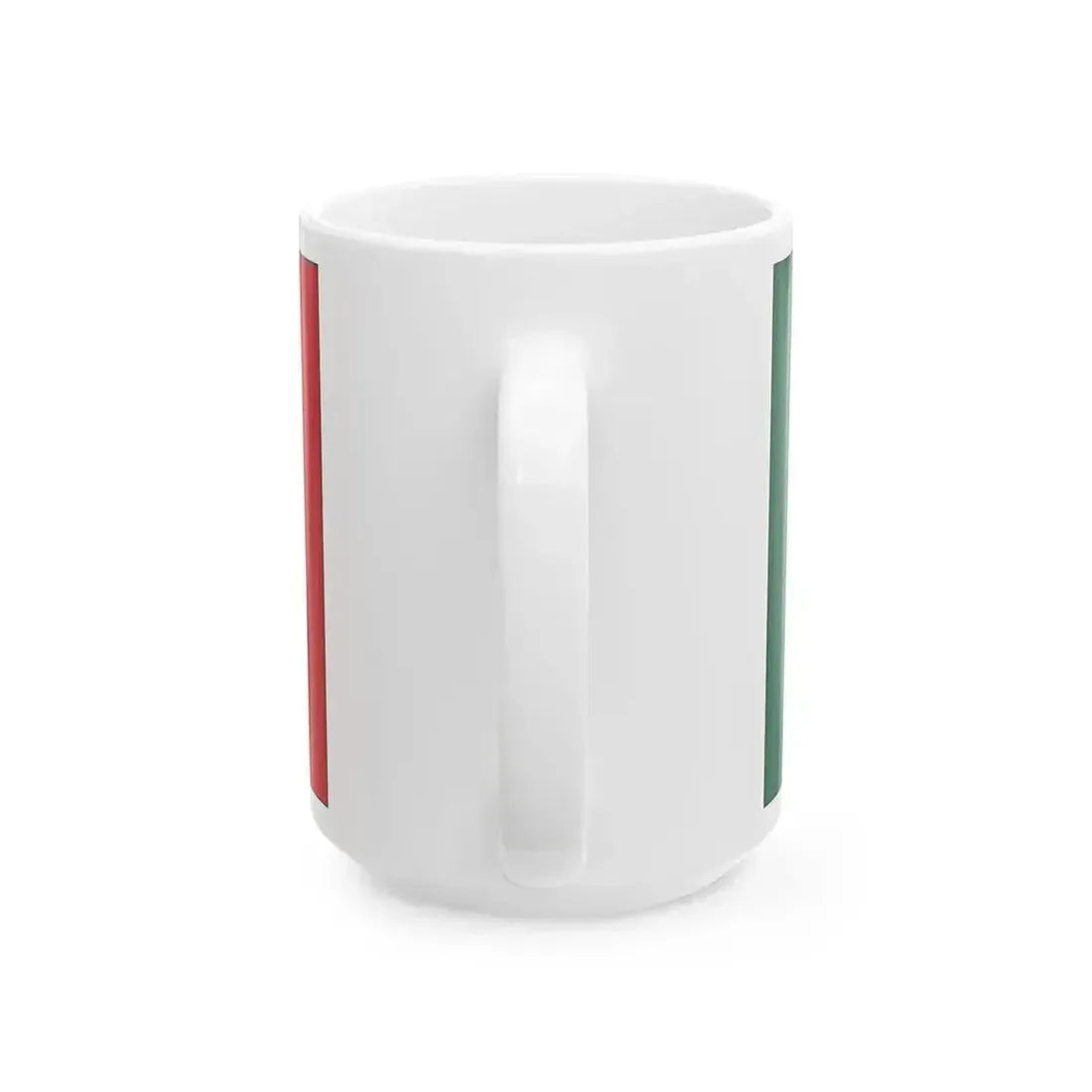 Bandera de guerra del Imperio 1863 a 1867 (Mexico) White Coffee Mug - Go Mug Yourself