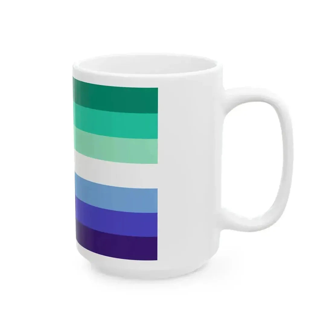Bandera de Hombres Gay de Chile (Chile) White Coffee Mug - Go Mug Yourself