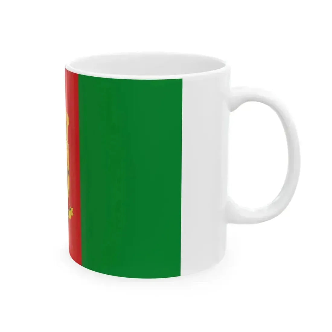 Bandera de Hualqui (Chile) White Coffee Mug - Go Mug Yourself