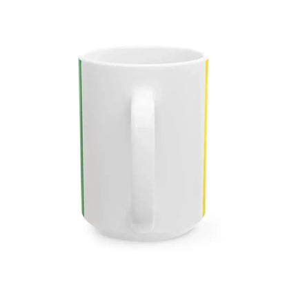 Bandera de Hualqui (Chile) White Coffee Mug - Go Mug Yourself