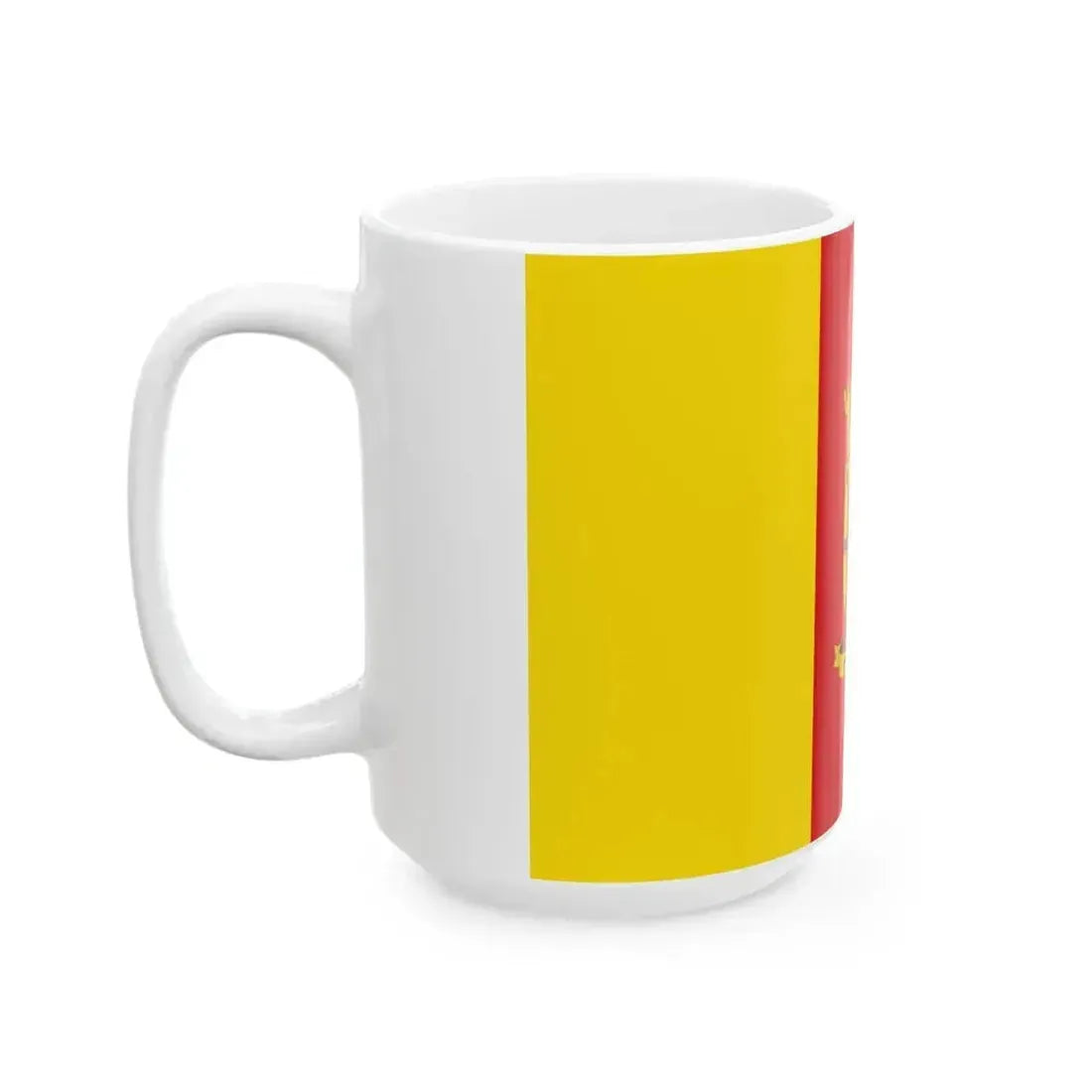 Bandera de Hualqui (Chile) White Coffee Mug - Go Mug Yourself