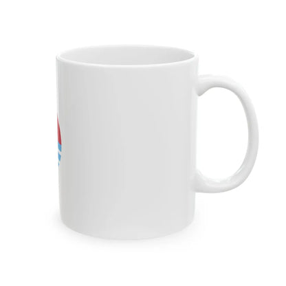 Bandera de Ilo (Peru) White Coffee Mug - Go Mug Yourself