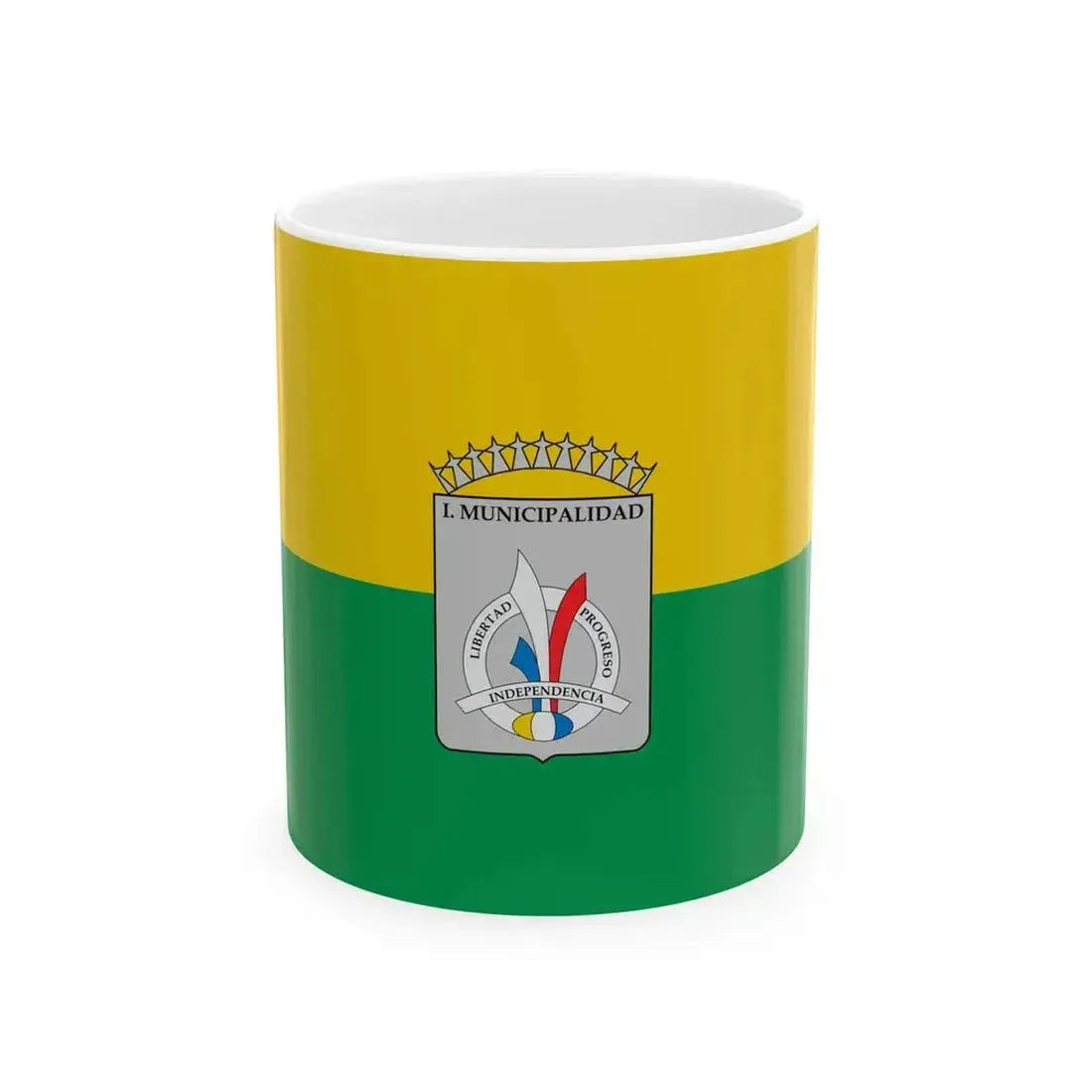 Bandera de Independencia Chile (Chile) White Coffee Mug 11oz - Go Mug Yourself