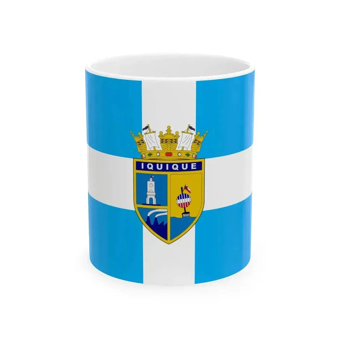 Bandera de Iquique (Chile) White Coffee Mug 11oz - Go Mug Yourself