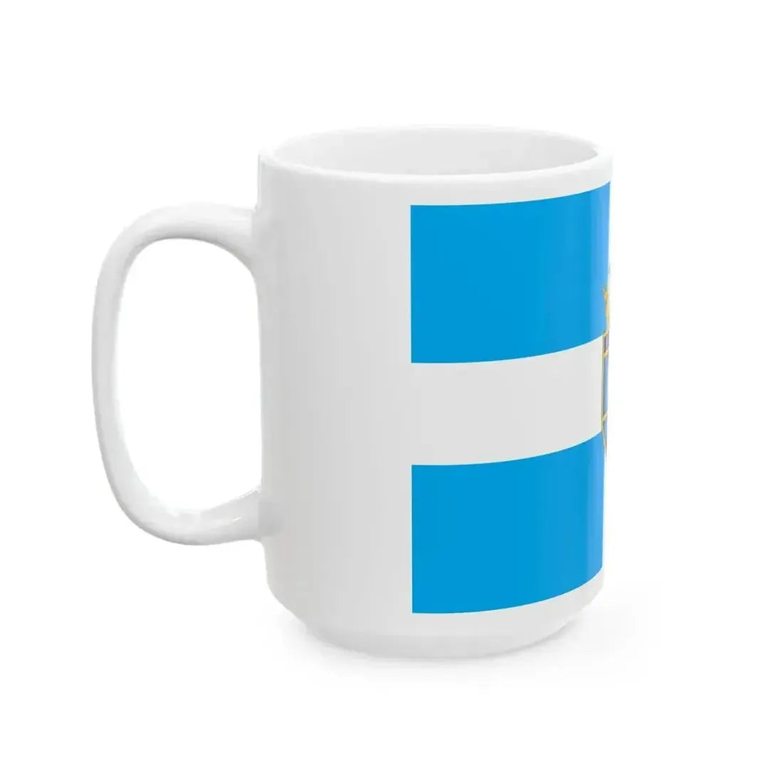 Bandera de Iquique (Chile) White Coffee Mug - Go Mug Yourself