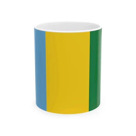 Bandera de Isabela (Ecuador) White Coffee Mug 11oz - Go Mug Yourself