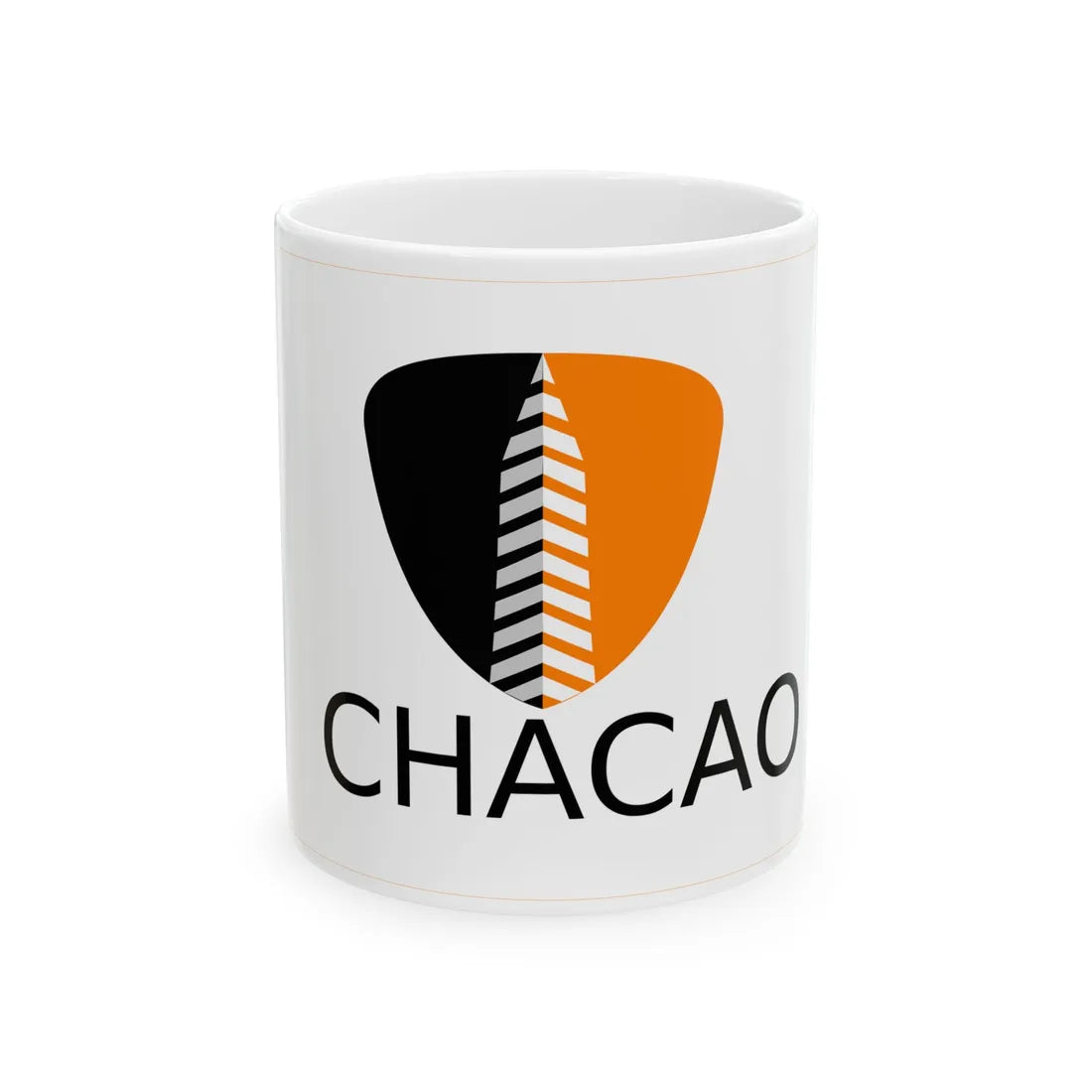 Bandera de la alcaldia de Chacao (Iran) White Coffee Mug 11oz - Go Mug Yourself
