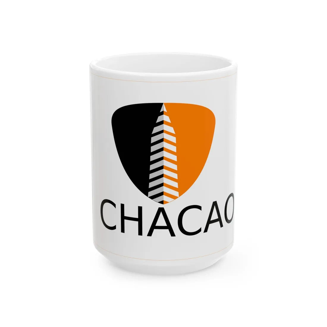 Bandera de la alcaldia de Chacao (Iran) White Coffee Mug 15oz - Go Mug Yourself