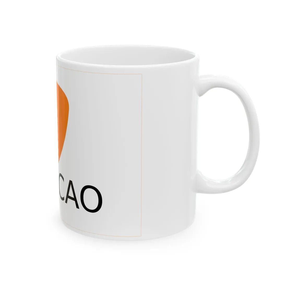 Bandera de la alcaldia de Chacao (Iran) White Coffee Mug - Go Mug Yourself