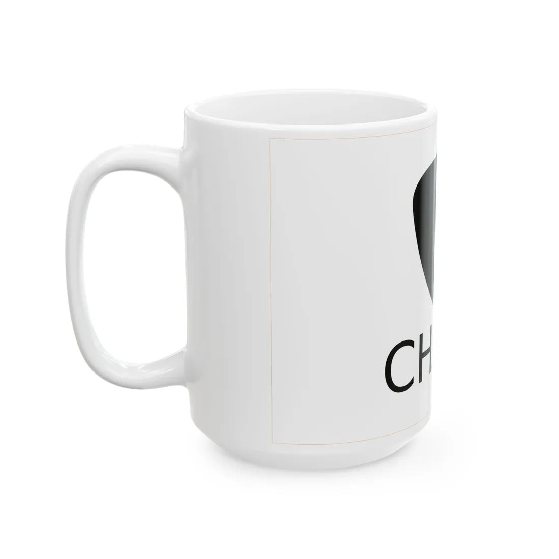 Bandera de la alcaldia de Chacao (Iran) White Coffee Mug - Go Mug Yourself