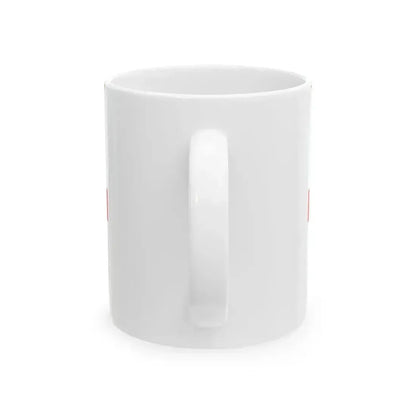 Bandera de la Cerdanya (France) White Coffee Mug - Go Mug Yourself