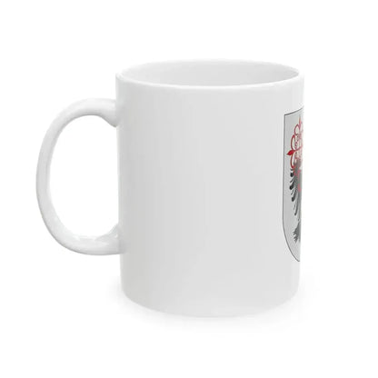 Bandera de la Ciudad de Buenos Aires 1980 (Argentina) White Coffee Mug - Go Mug Yourself