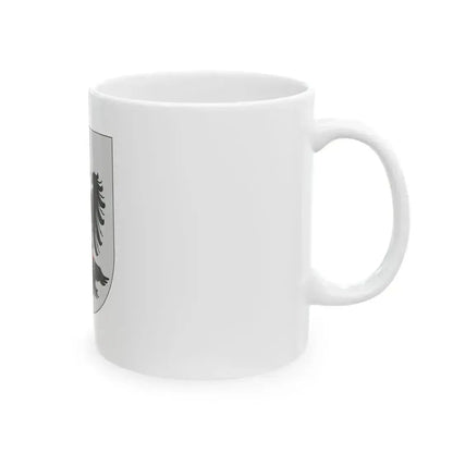 Bandera de la Ciudad de Buenos Aires 1980 (Argentina) White Coffee Mug - Go Mug Yourself