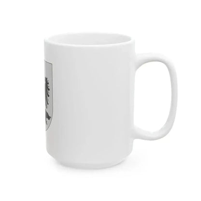 Bandera de la Ciudad de Buenos Aires 1980 (Argentina) White Coffee Mug - Go Mug Yourself