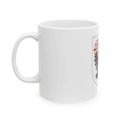 Bandera de la Ciudad de Buenos Aires (Argentina) White Coffee Mug - Go Mug Yourself