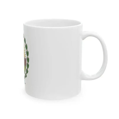 Bandera de la Ciudad de Rosario (Argentina) White Coffee Mug - Go Mug Yourself
