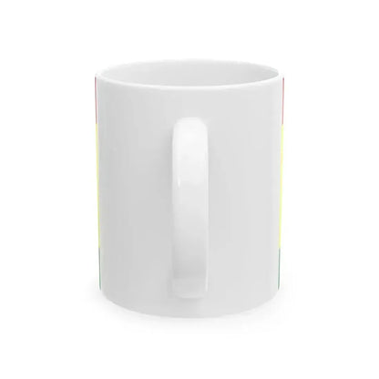 Bandera de la Comarca Guna Yala (Panama) White Coffee Mug - Go Mug Yourself