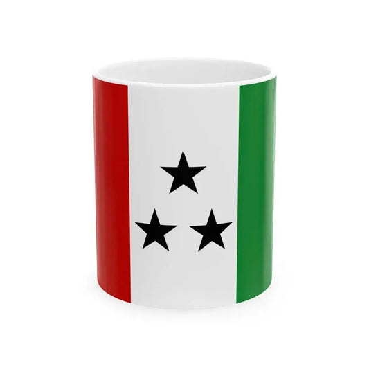 Bandera de la Comarca Ngabe-Bugle (Panama) White Coffee Mug 11oz - Go Mug Yourself