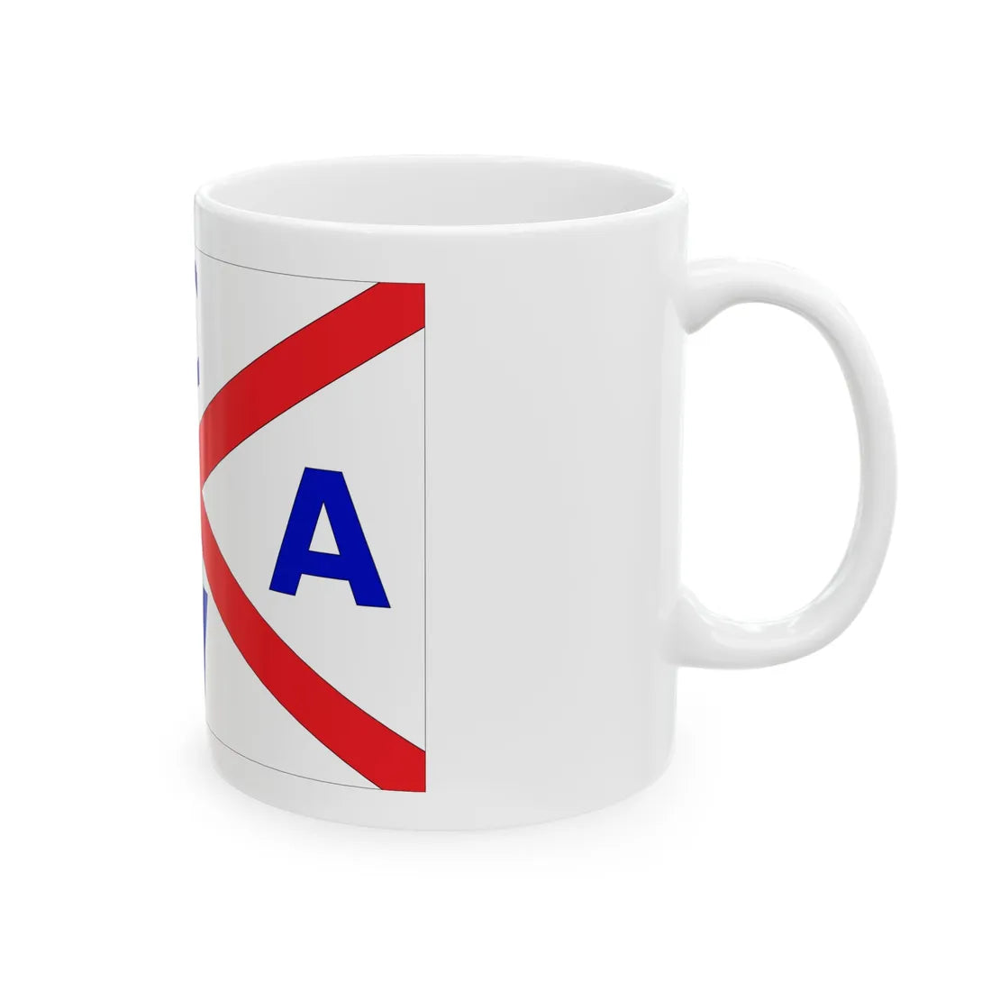 Bandera de la CSAV (Chile) White Coffee Mug - Go Mug Yourself