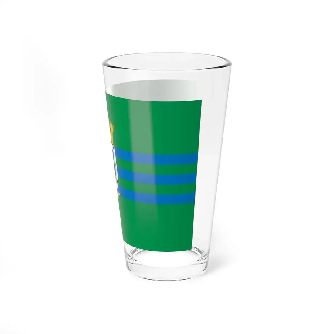 Bandera de La Florida Chile (Chile) Pint Glass 16oz - Go Mug Yourself