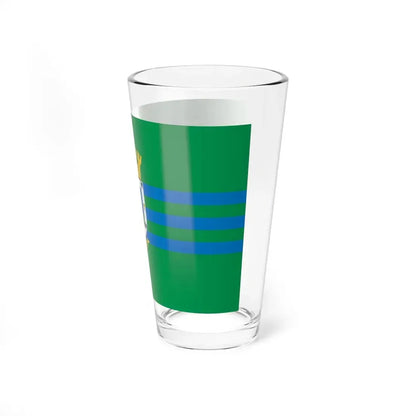 Bandera de La Florida Chile (Chile) Pint Glass 16oz - Go Mug Yourself