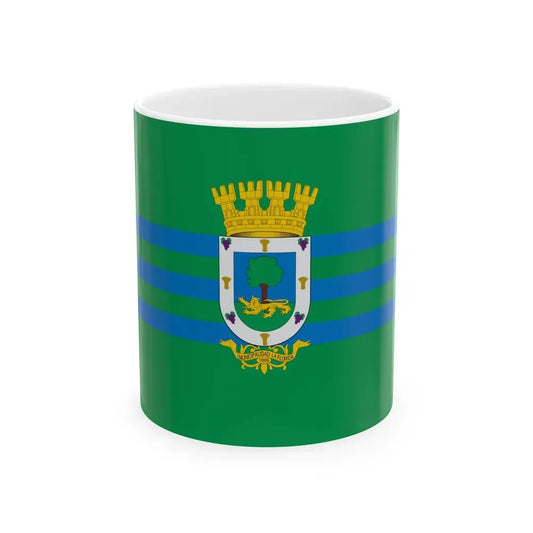 Bandera de La Florida Chile (Chile) White Coffee Mug 11oz - Go Mug Yourself
