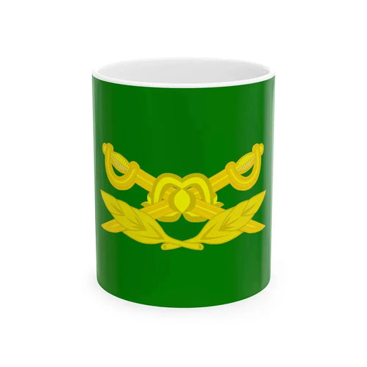 Bandera de la Gendarmeria Argentina (Argentina) White Coffee Mug 11oz - Go Mug Yourself