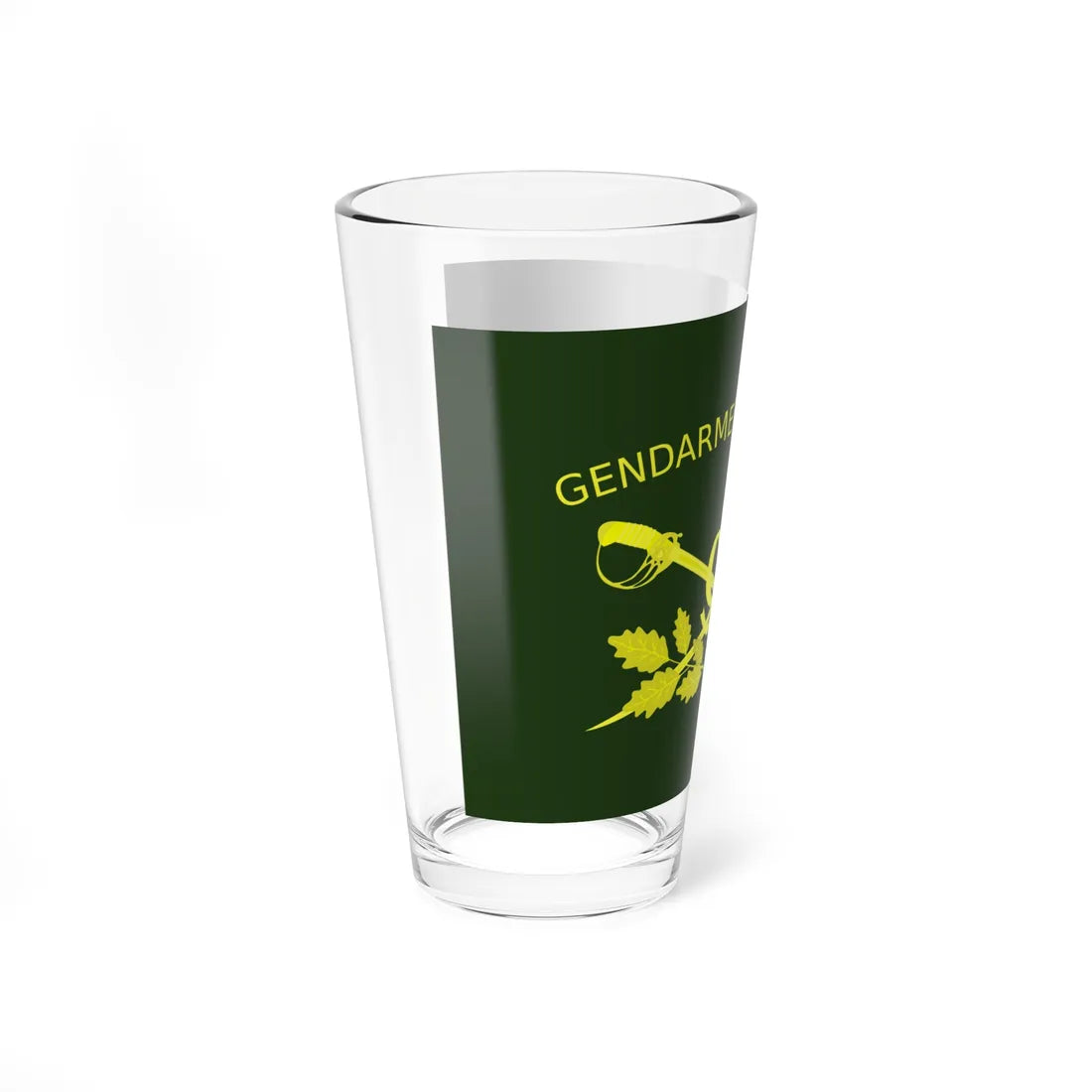 Bandera de la Gendarmeria Argentina II (Argentina) Pint Glass 16oz - Go Mug Yourself
